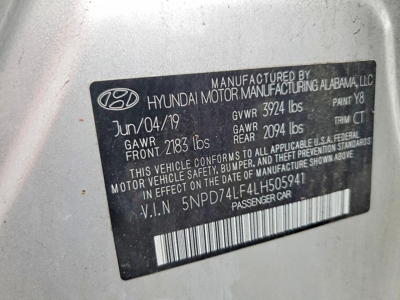 Hyundai ELANTRA Se