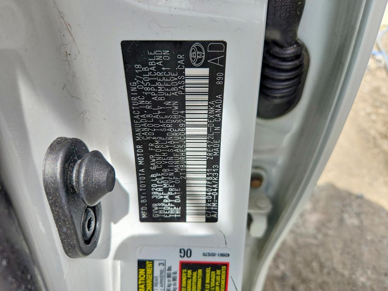 Toyota Corolla Le