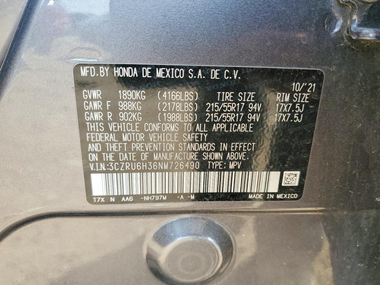 Honda HR-V Lx