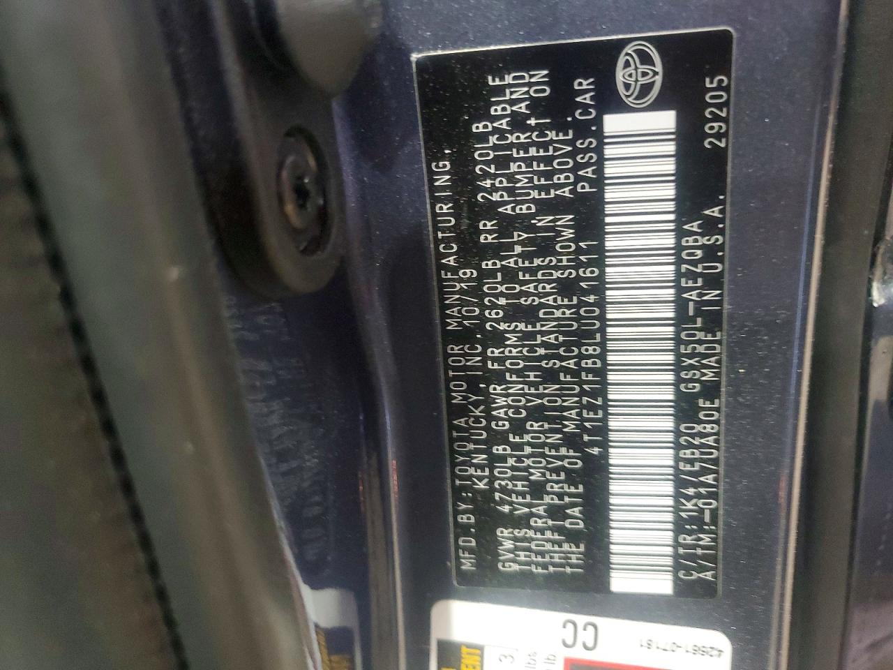 Toyota Avalon Xse