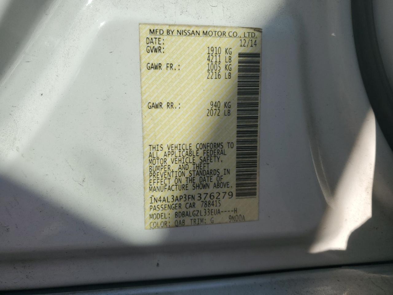 Nissan Altima 2.5