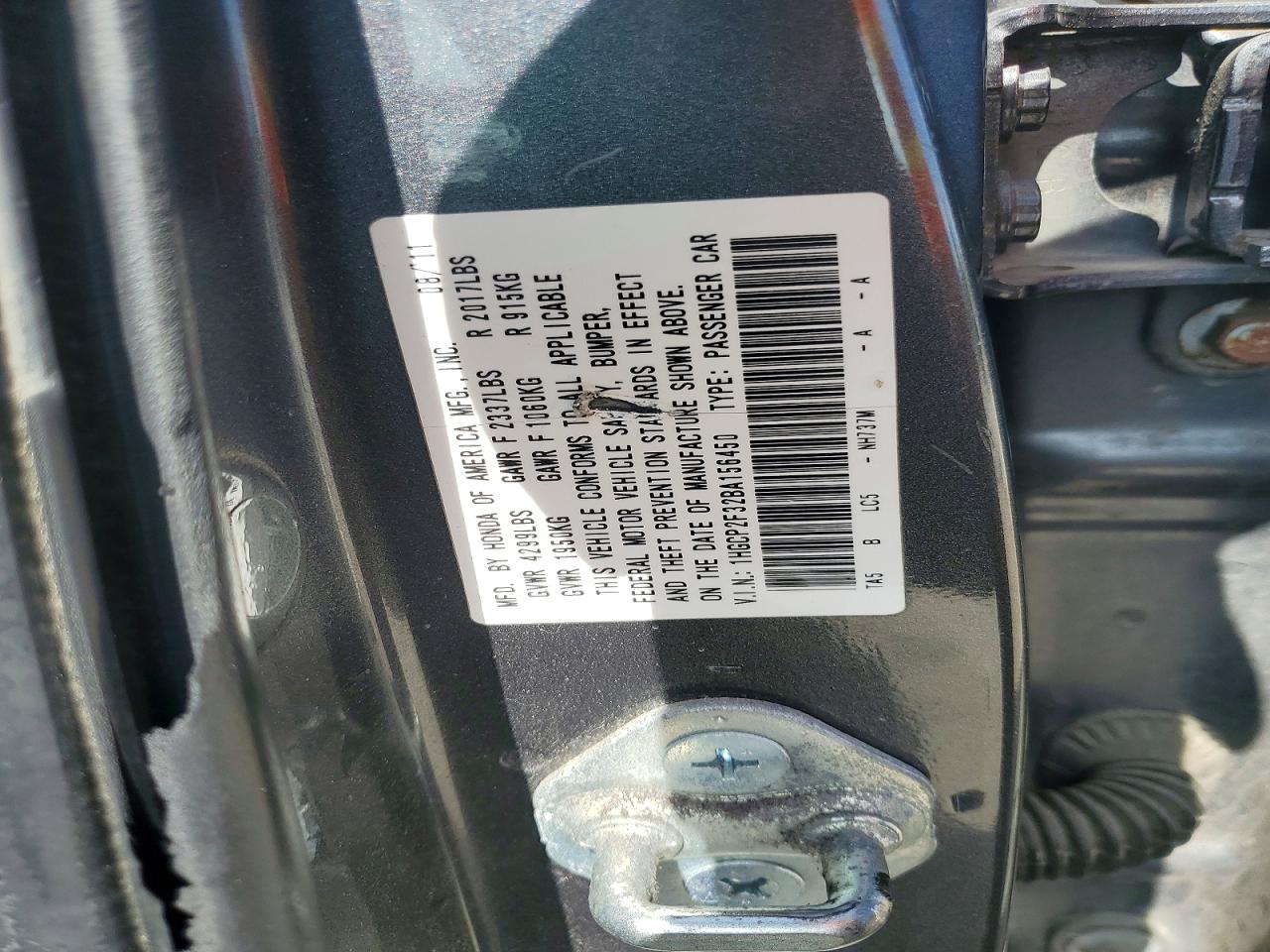 Honda Accord Lx
