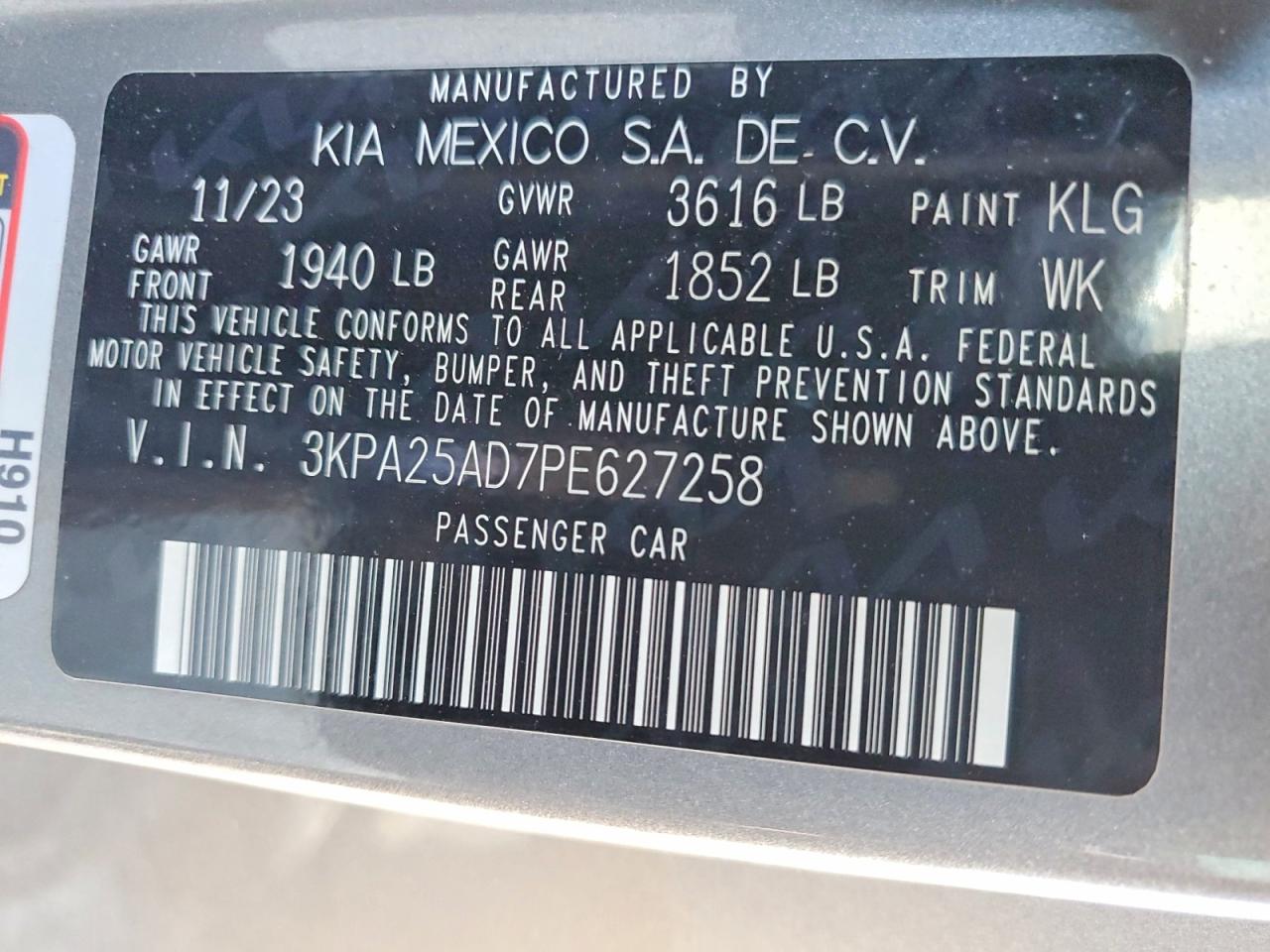 Kia Rio S