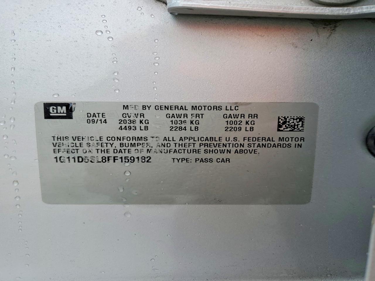 Chevrolet Malibu 2lt