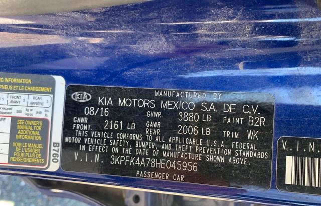 Kia Forte Lx