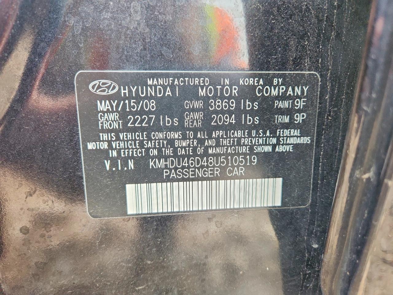 Hyundai ELANTRA Gls
