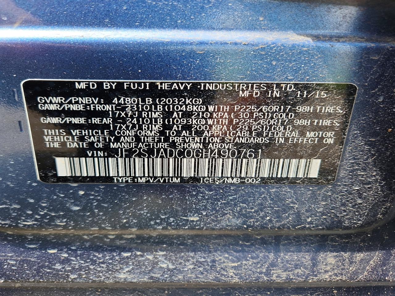 Subaru Forester 2.5i Premium