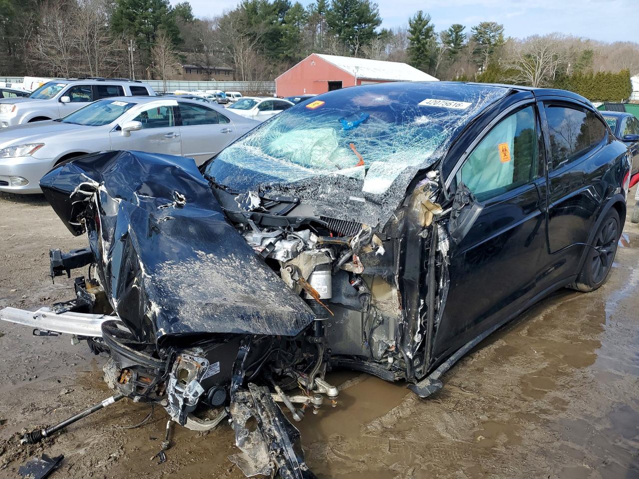 Salvage Tesla Model X Image