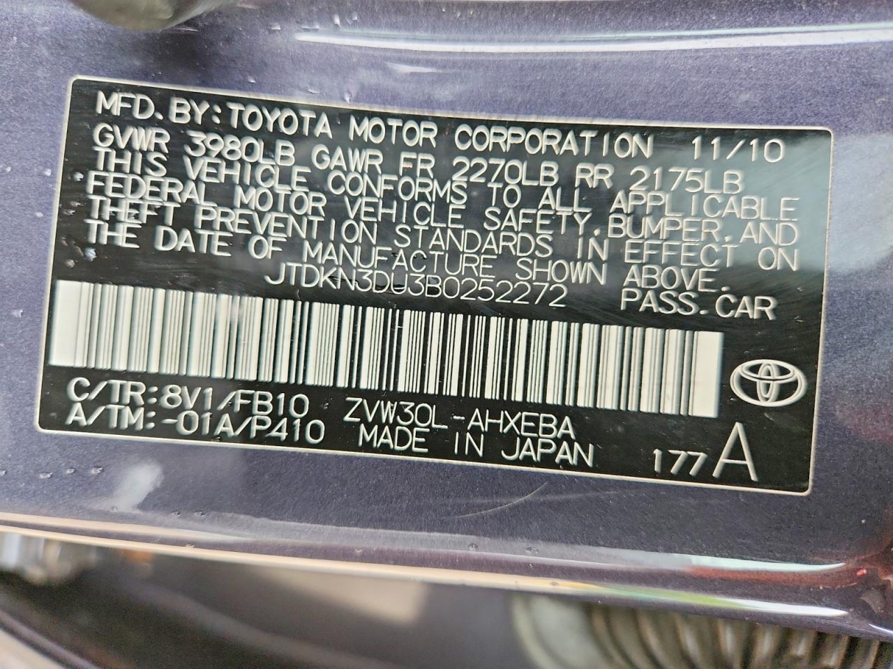 Toyota Prius Three