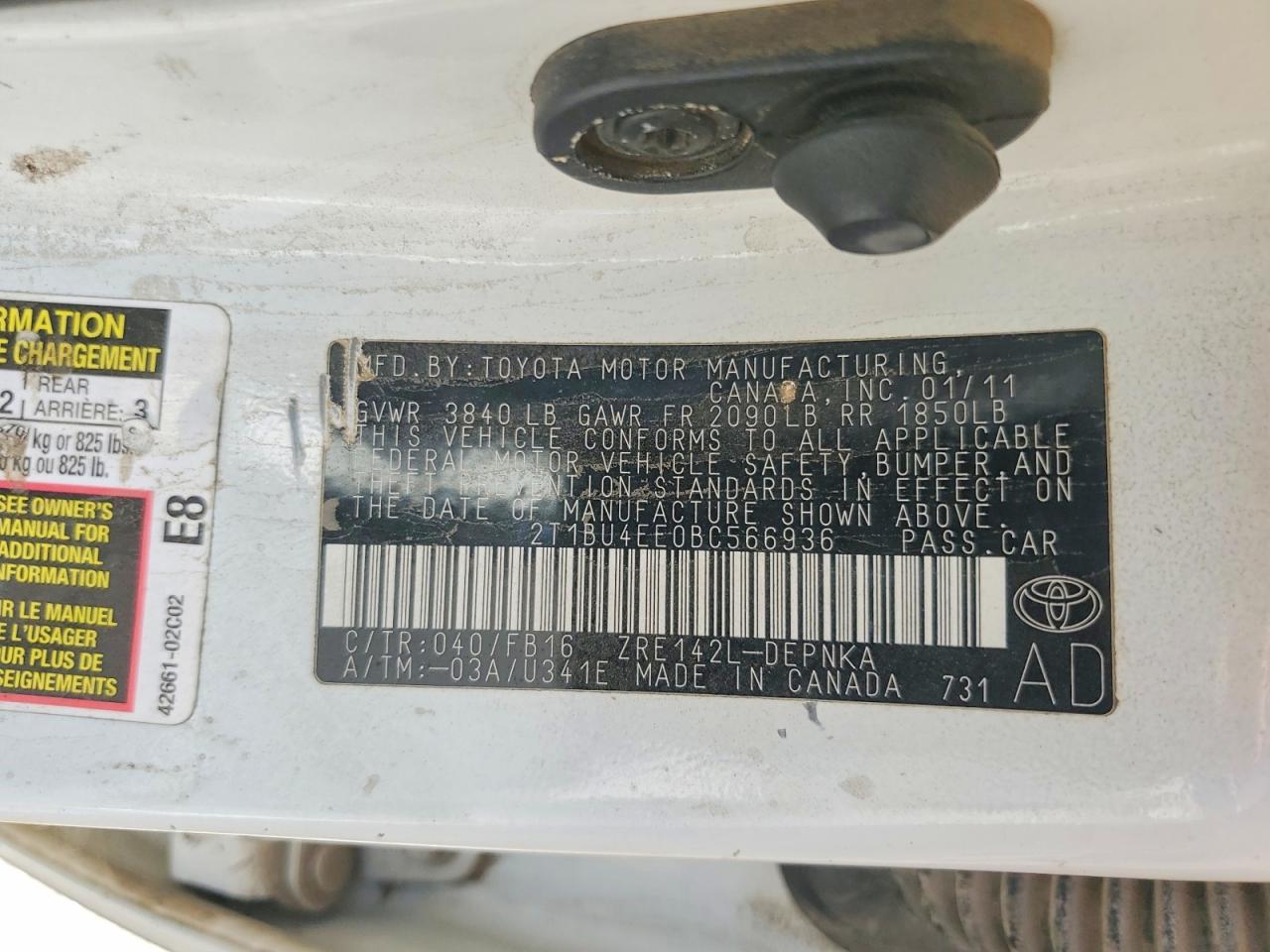 Toyota Corolla Le