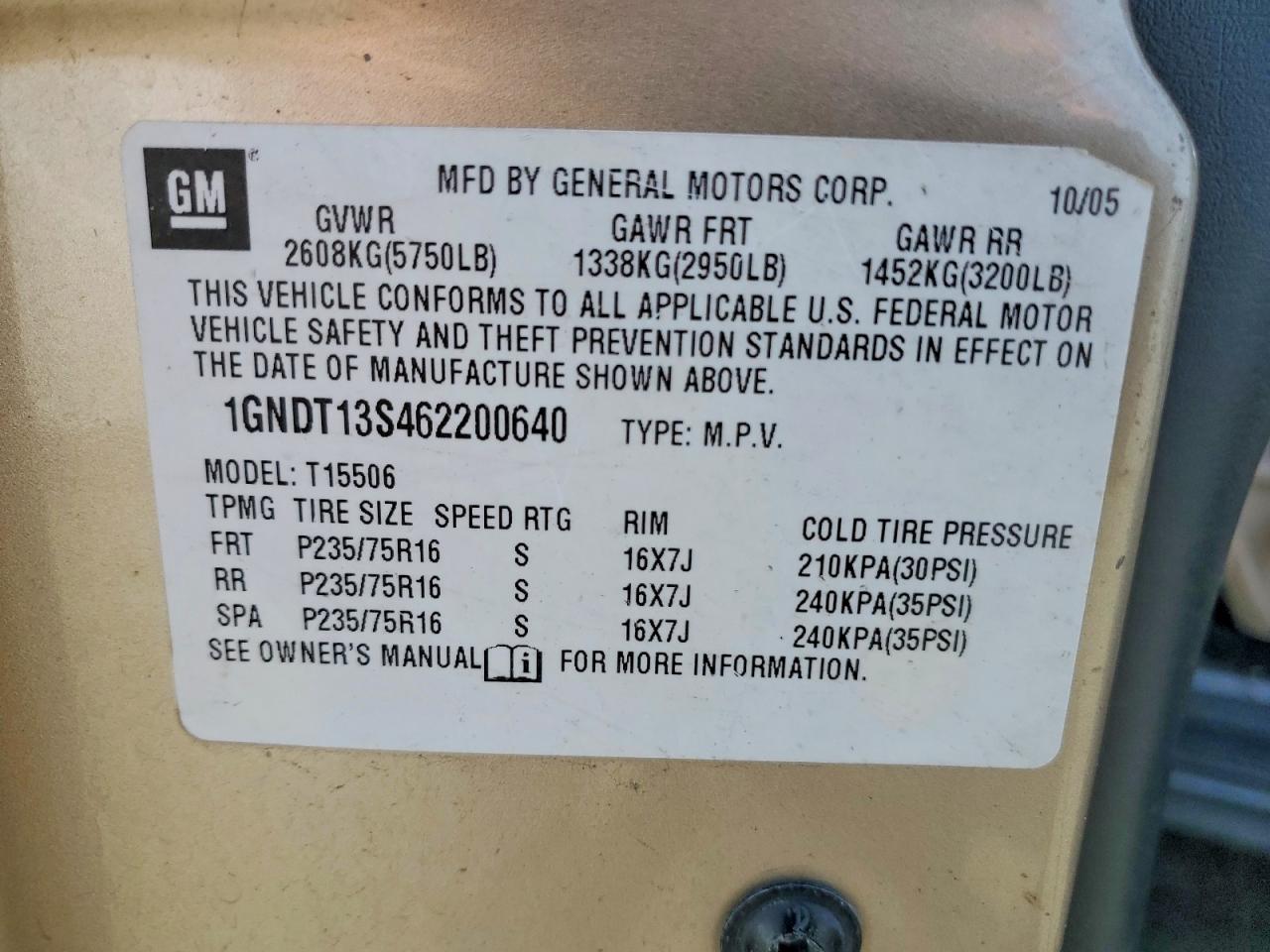 Chevrolet Trailblaze Ls