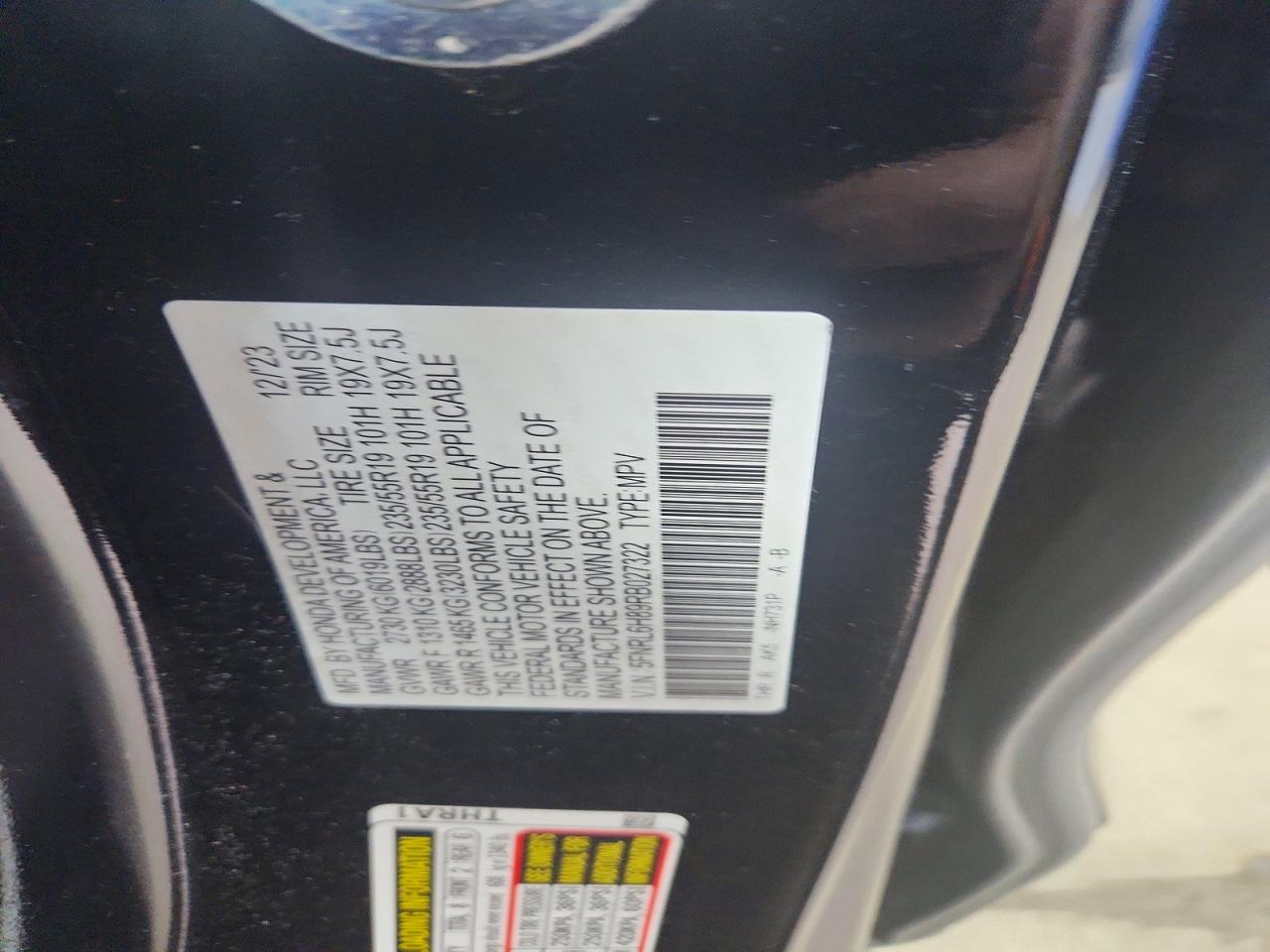 Honda Odyssey Touring