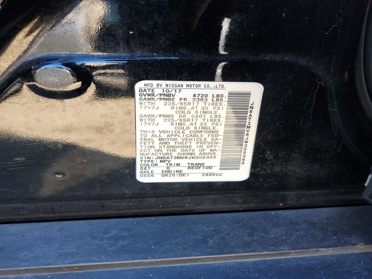 Nissan Rogue Sv
