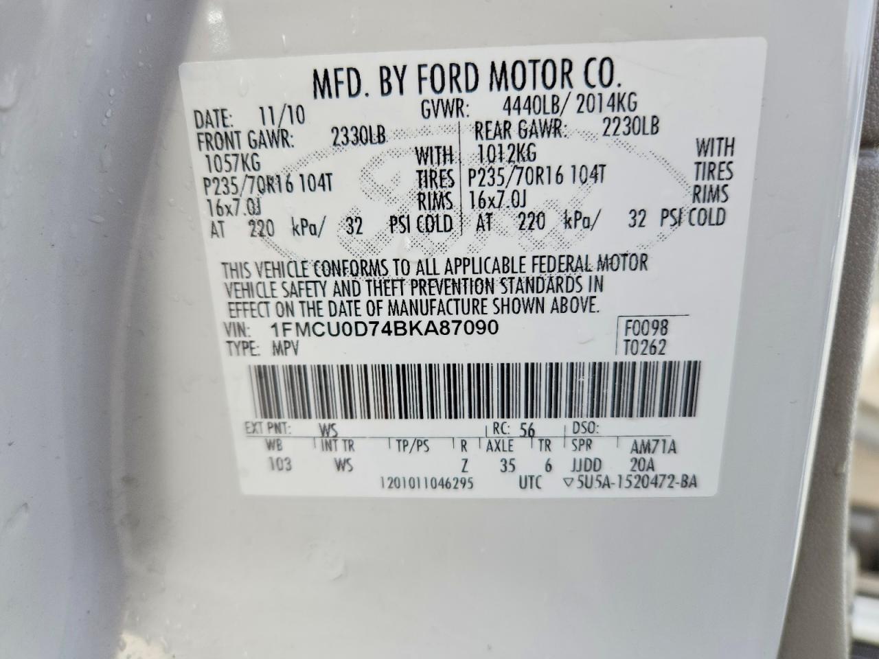 Ford Escape Xlt