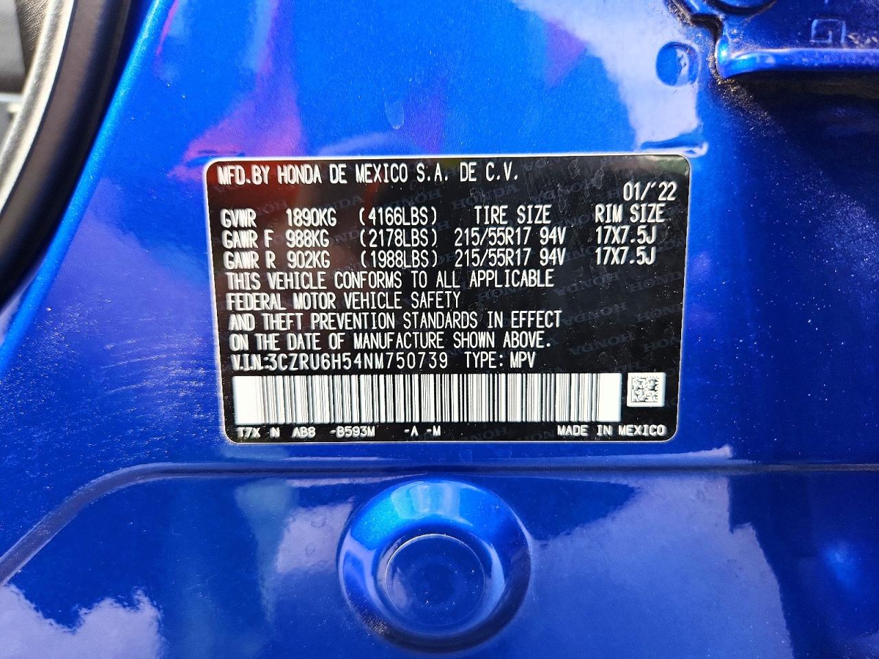 Honda HR-V Ex