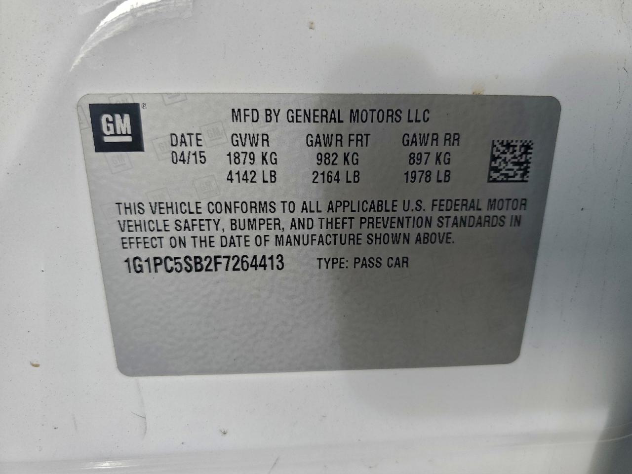Chevrolet Cruze Lt