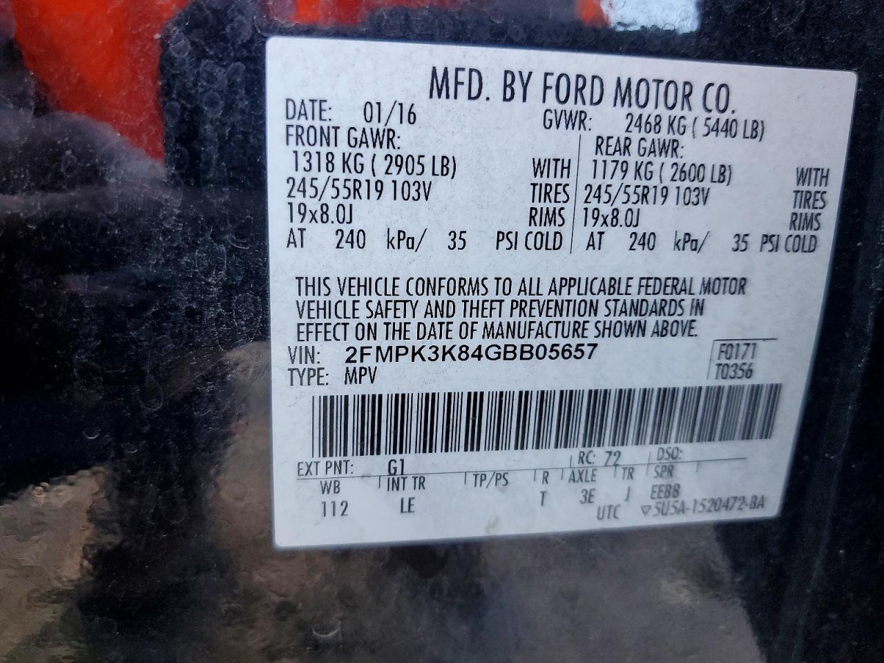 Ford Edge Titanium