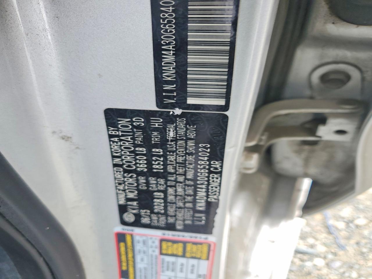Kia Rio Lx