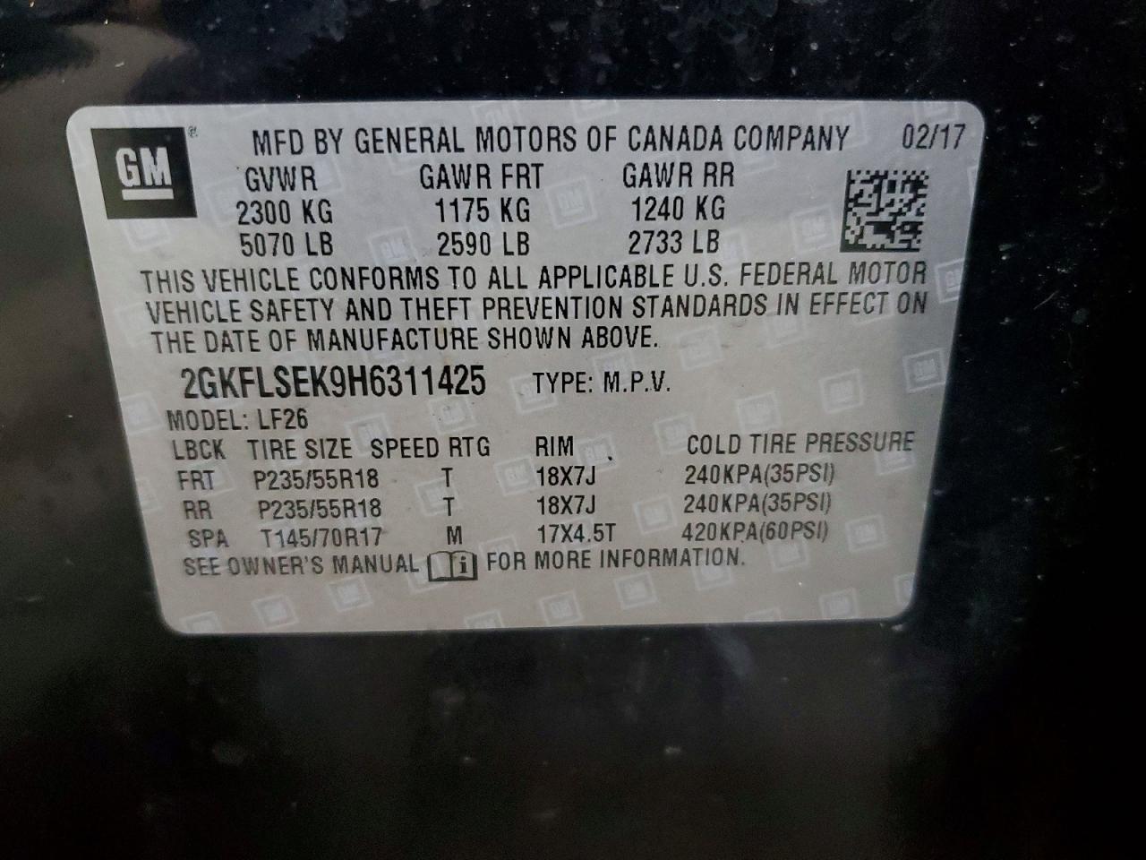 GMC Terrain Sle