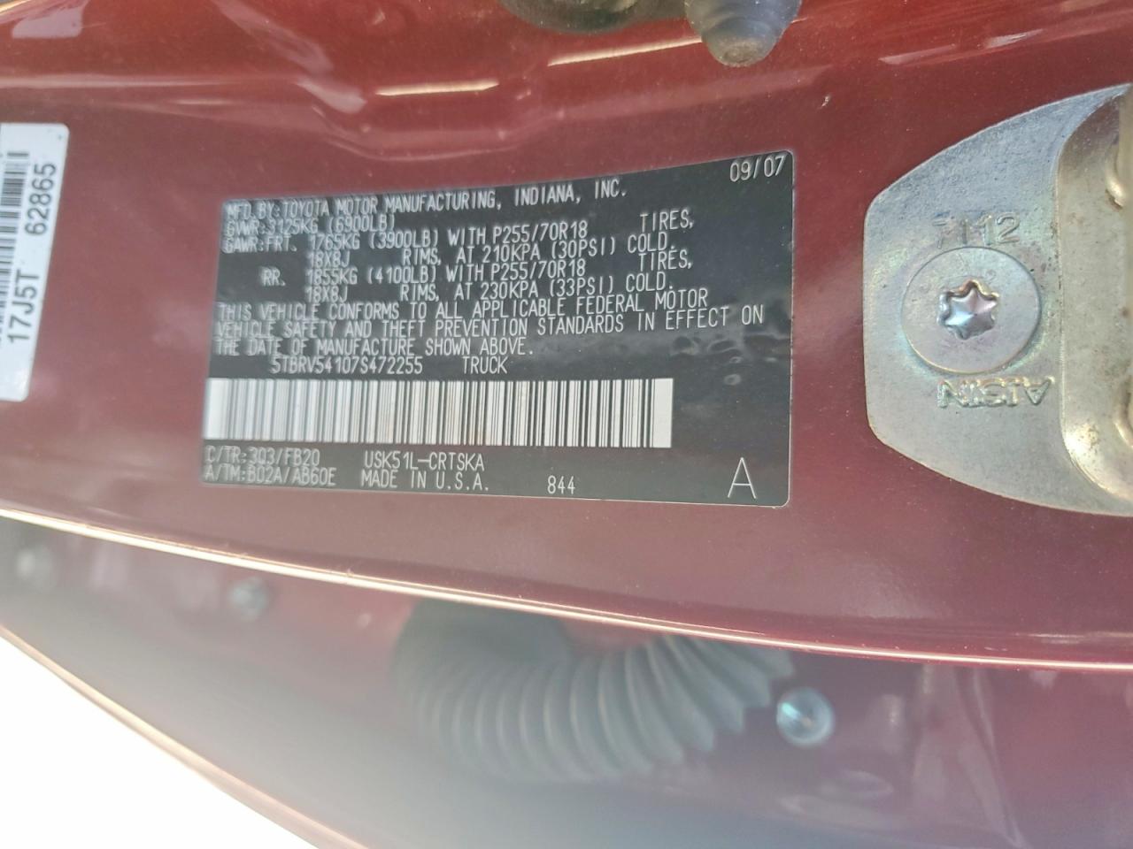 Toyota Tundra Sr5