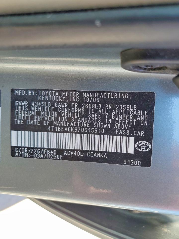 Toyota Camry Le