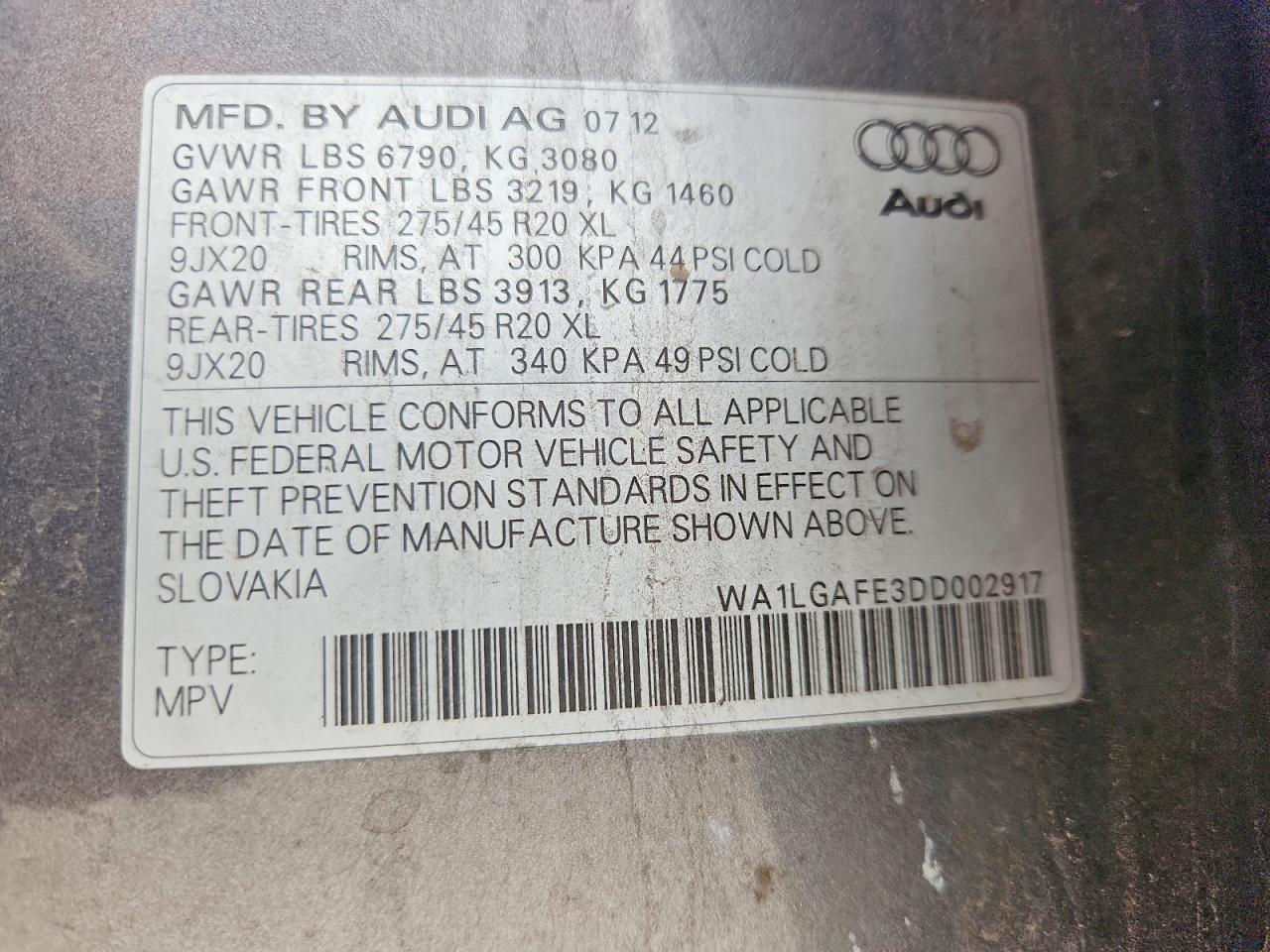 Audi Q7 Premium Plus