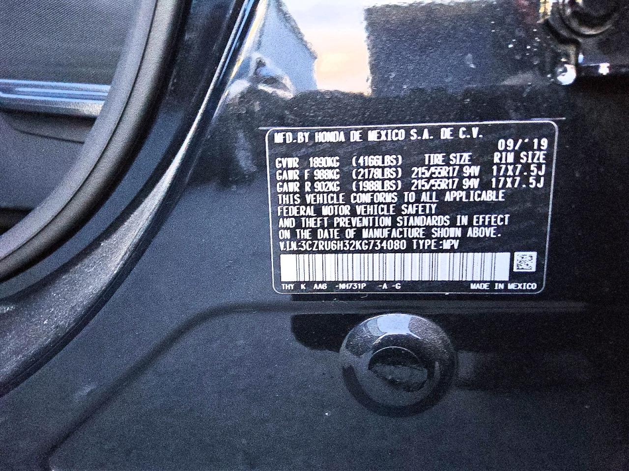 Honda HR-V Lx
