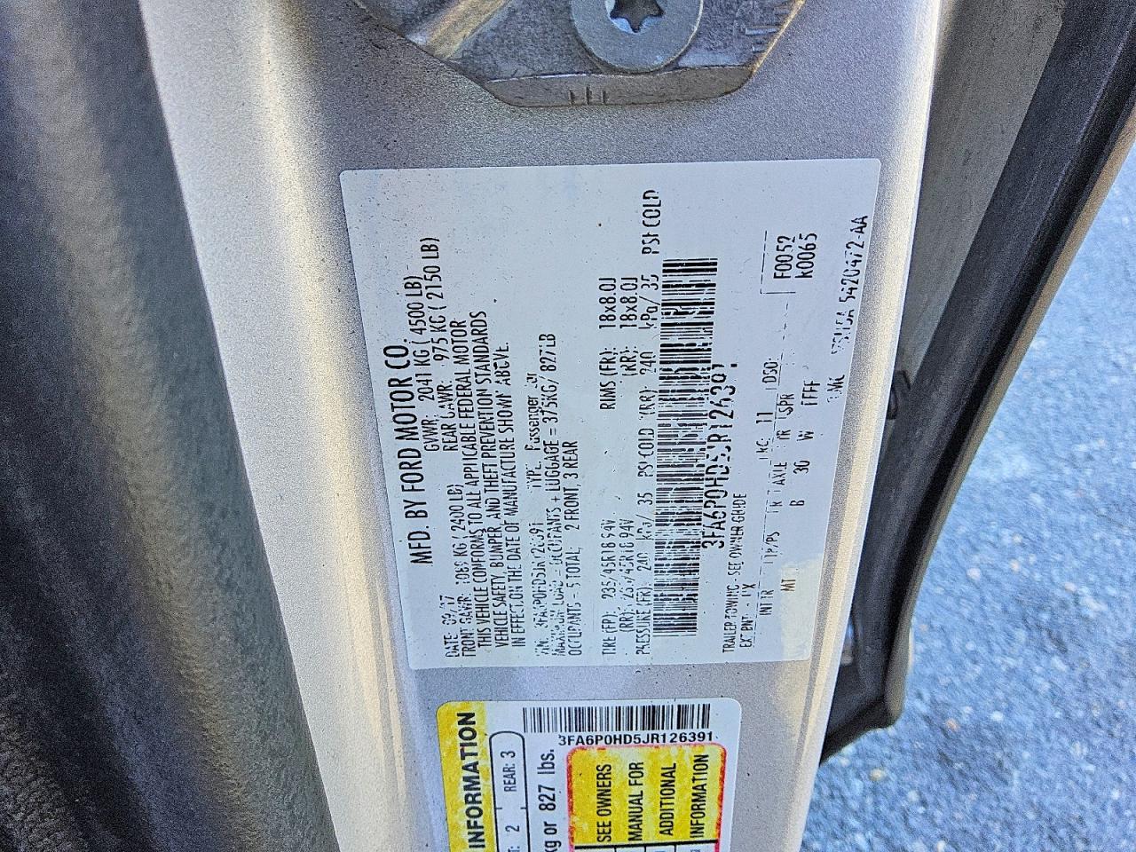 Ford Fusion Se