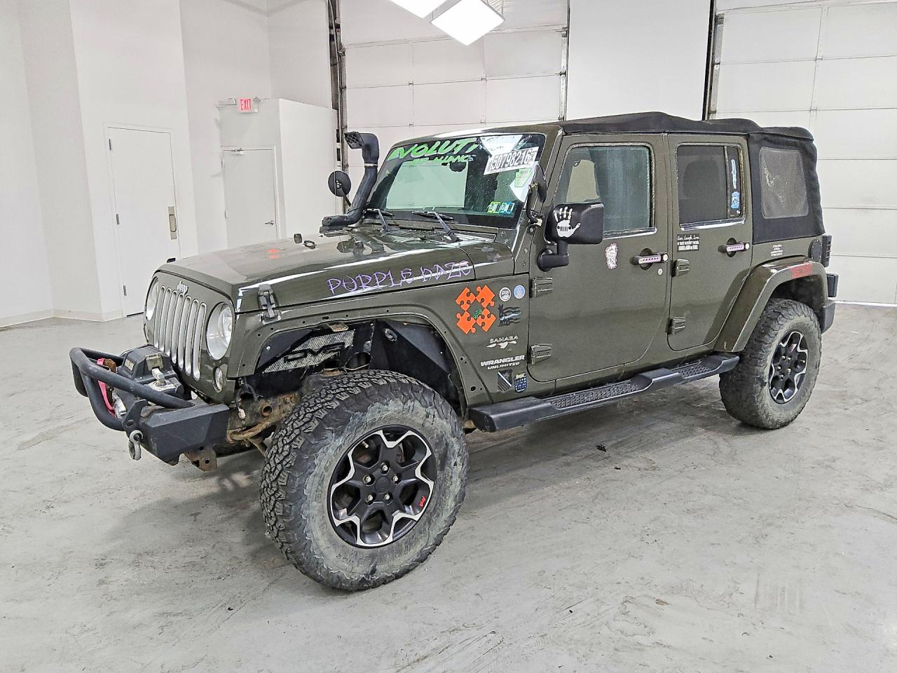 Salvage Jeep Wrangler Image