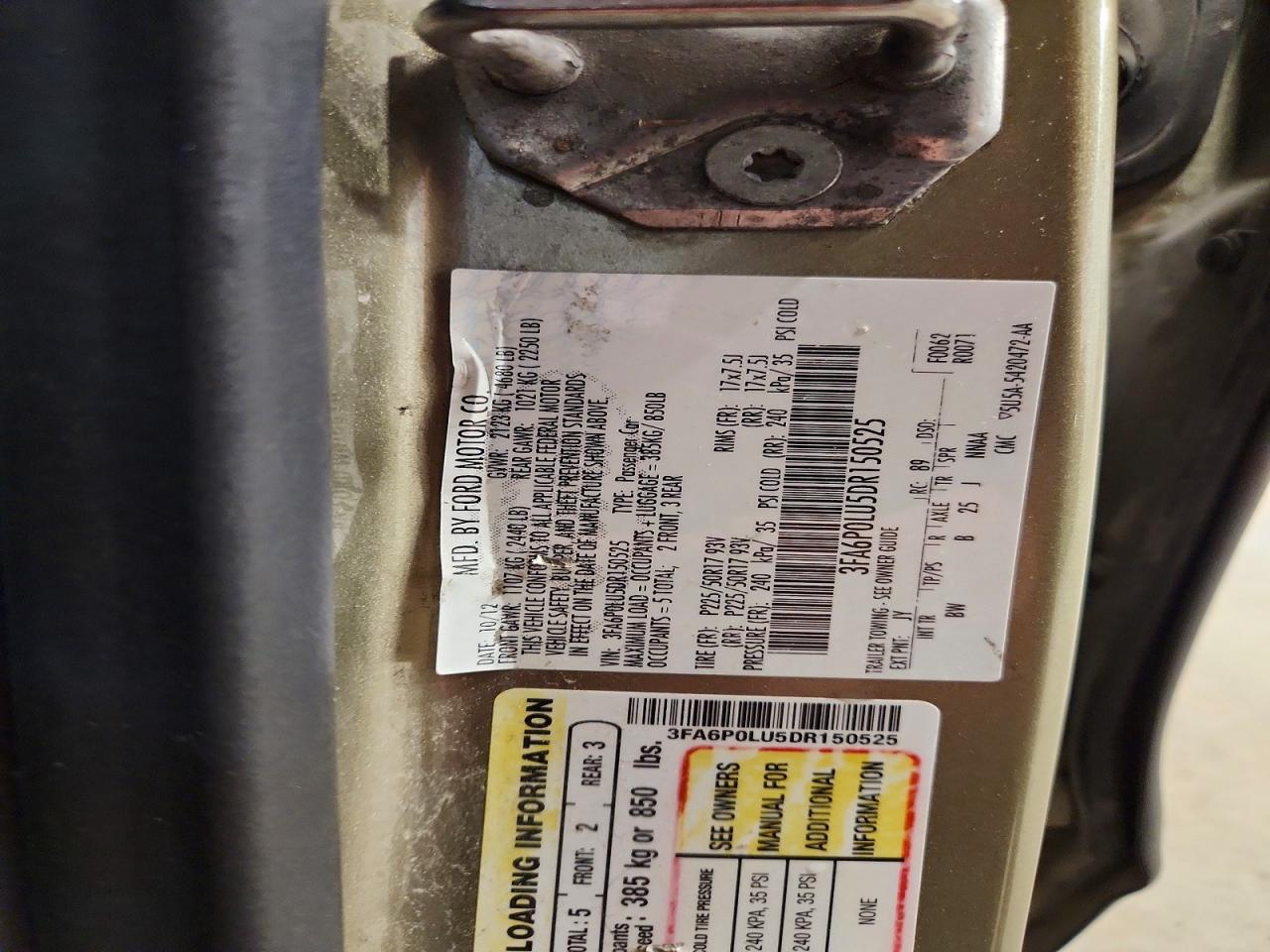 Ford Fusion Se Hybrid