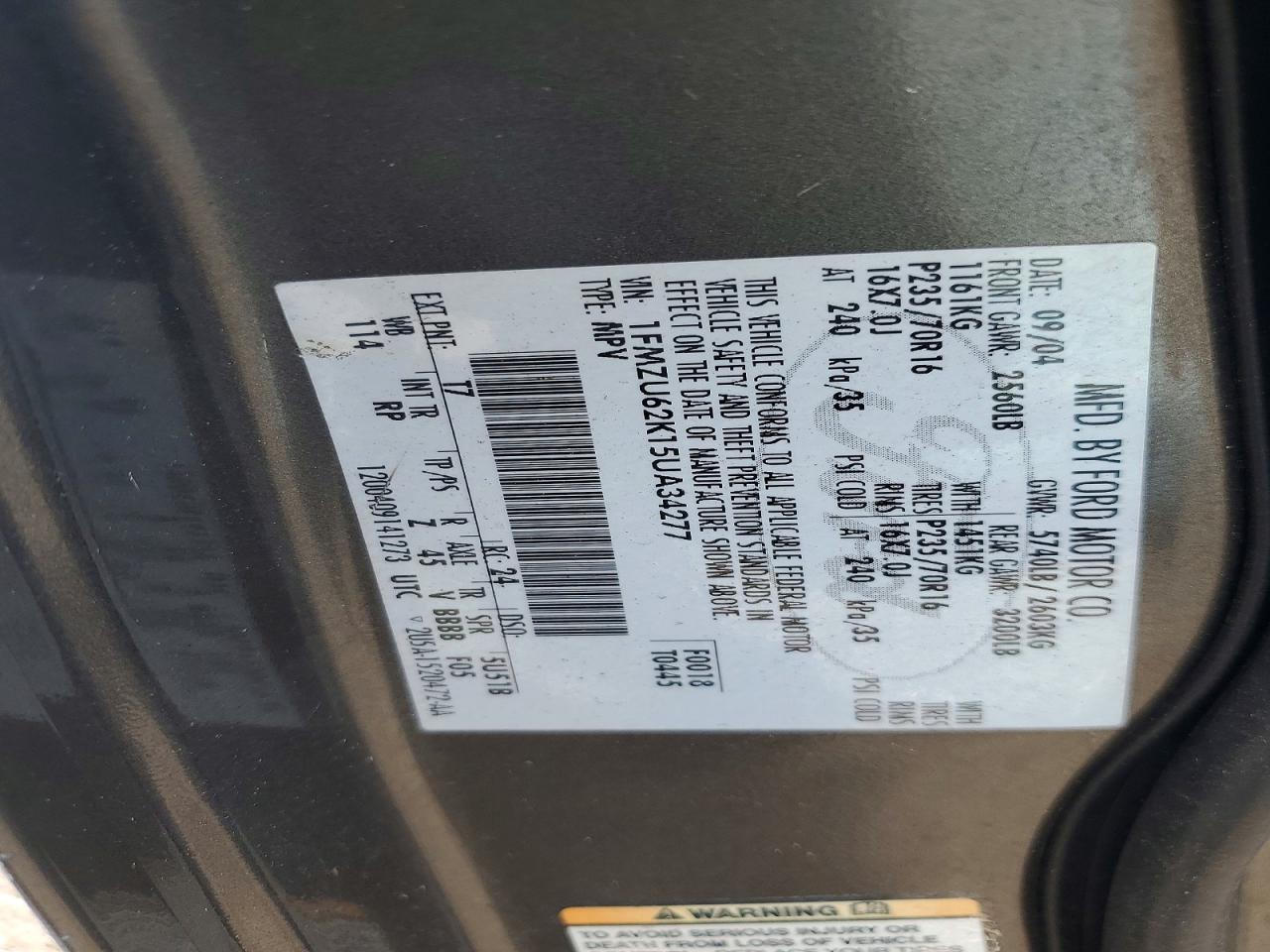 Ford Explorer Xls