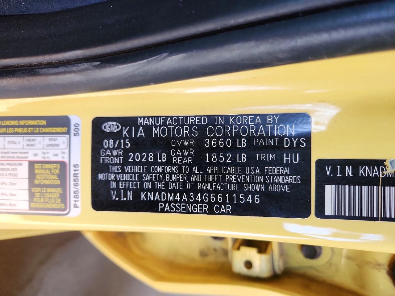 Kia Rio Lx