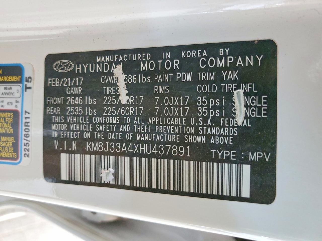 Hyundai TUCSON Se