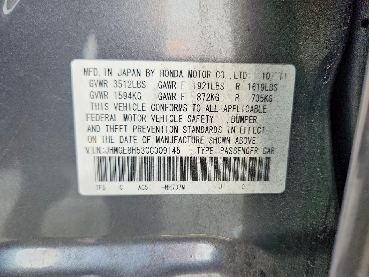 Honda Fit Sport