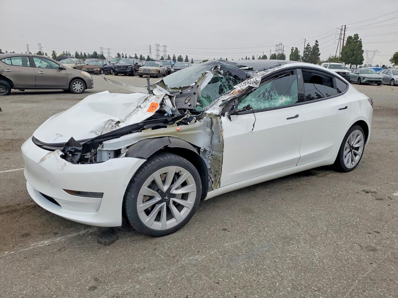 Salvage Tesla Model 3 Image