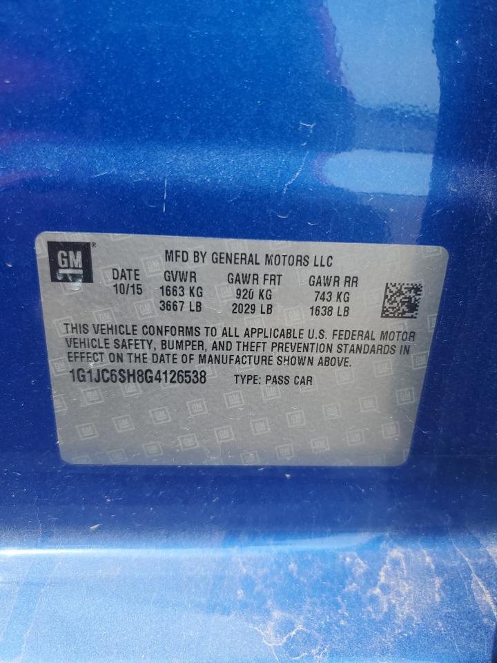 Chevrolet Sonic Lt
