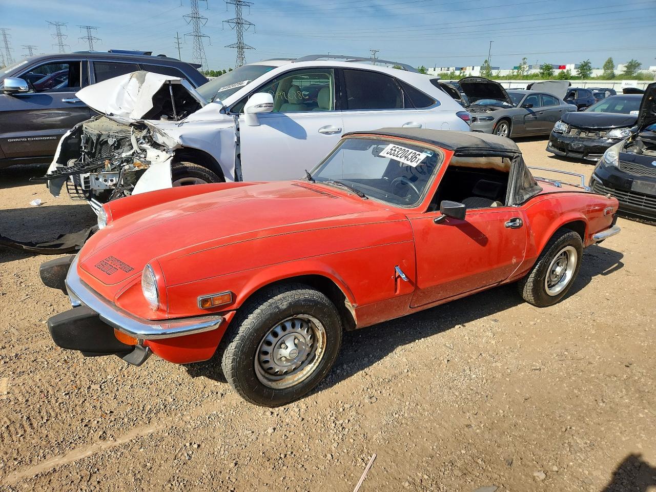 Salvage Triumph Car Spitfire 1 Image