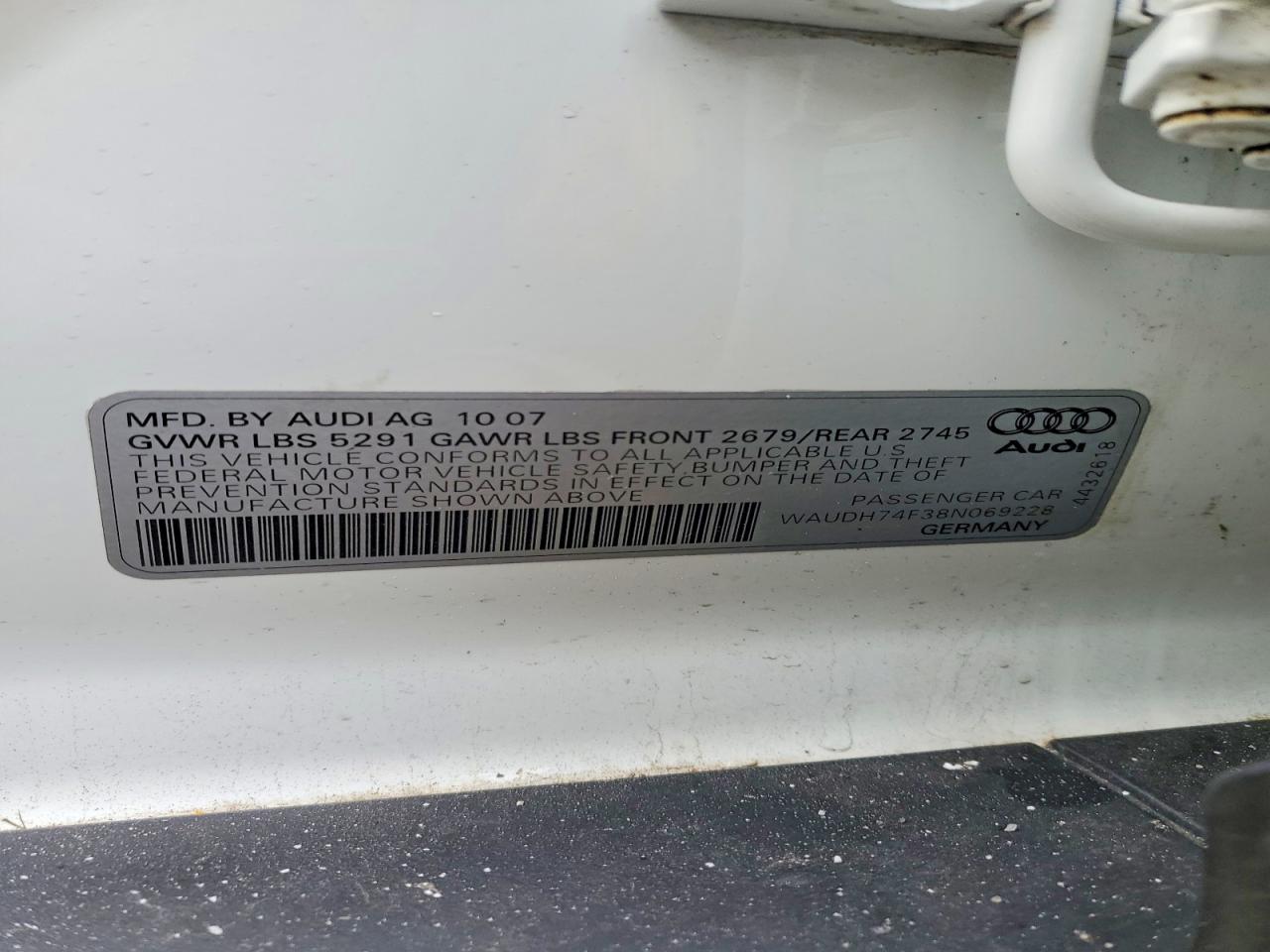 Audi A6 3.2 Quattro