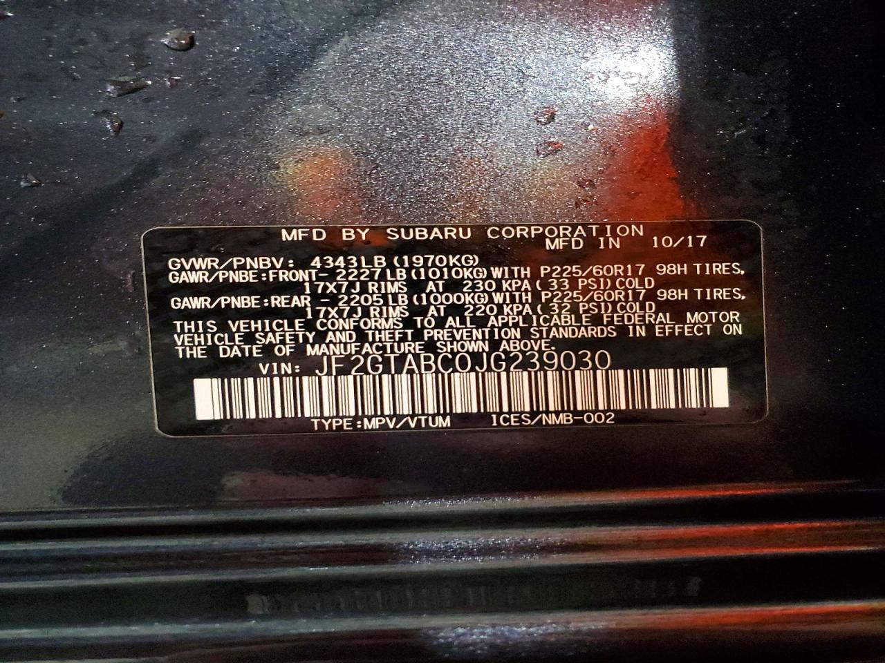Subaru Crosstrek Premium