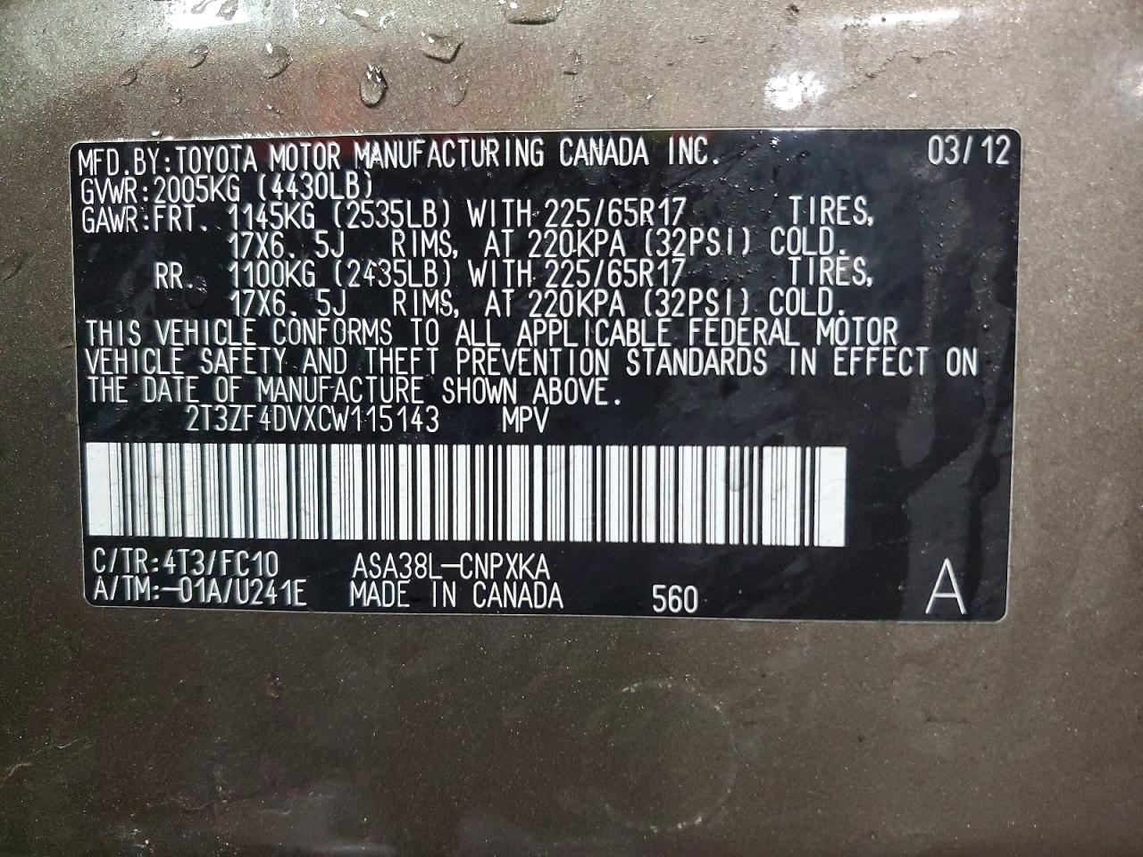Toyota RAV4 Base