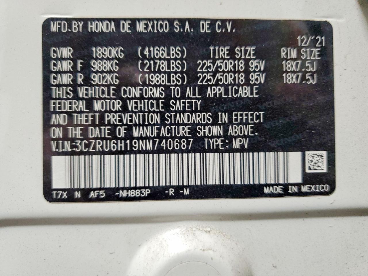 Honda HR-V Sport