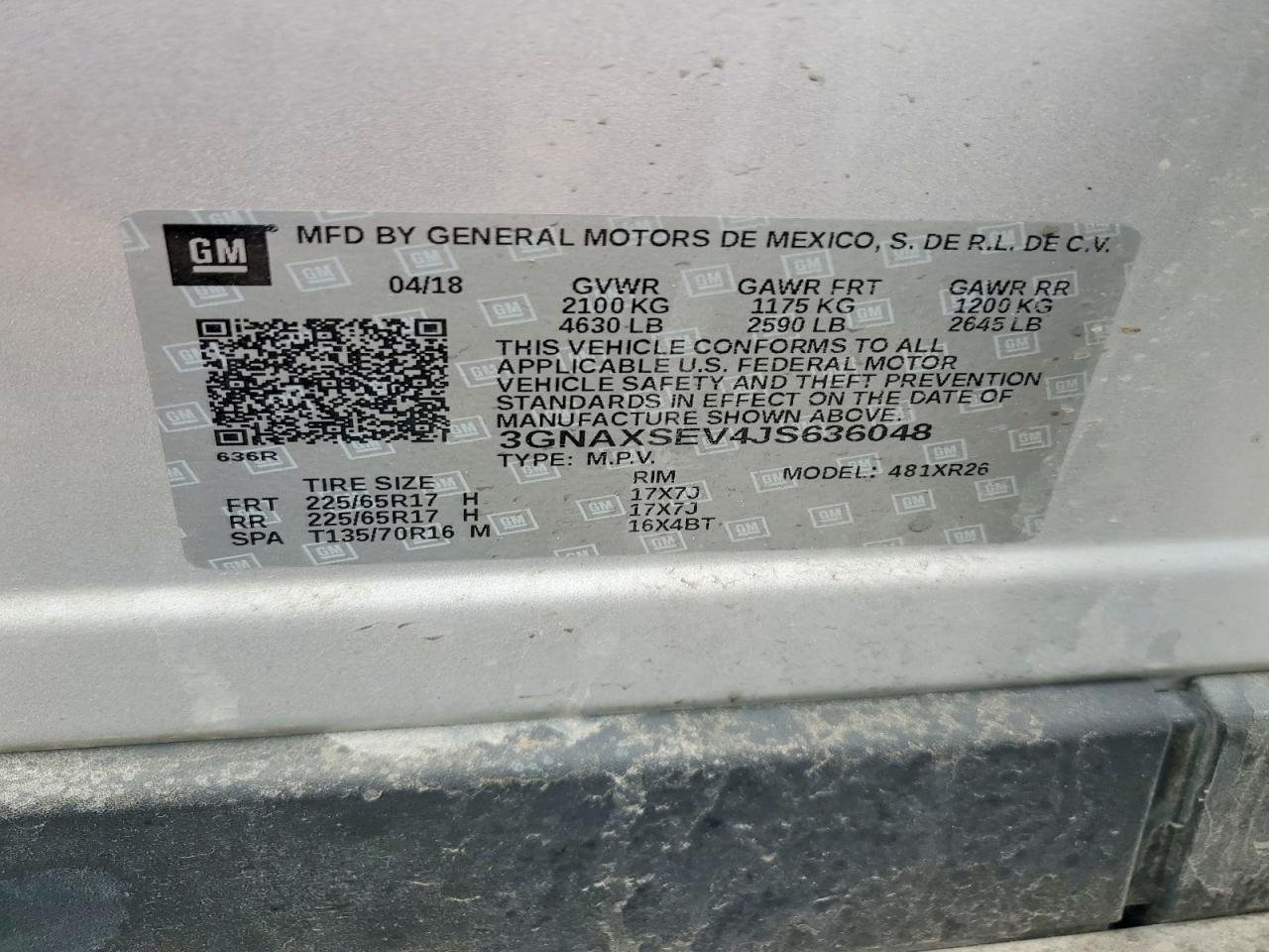 Chevrolet Equinox Lt