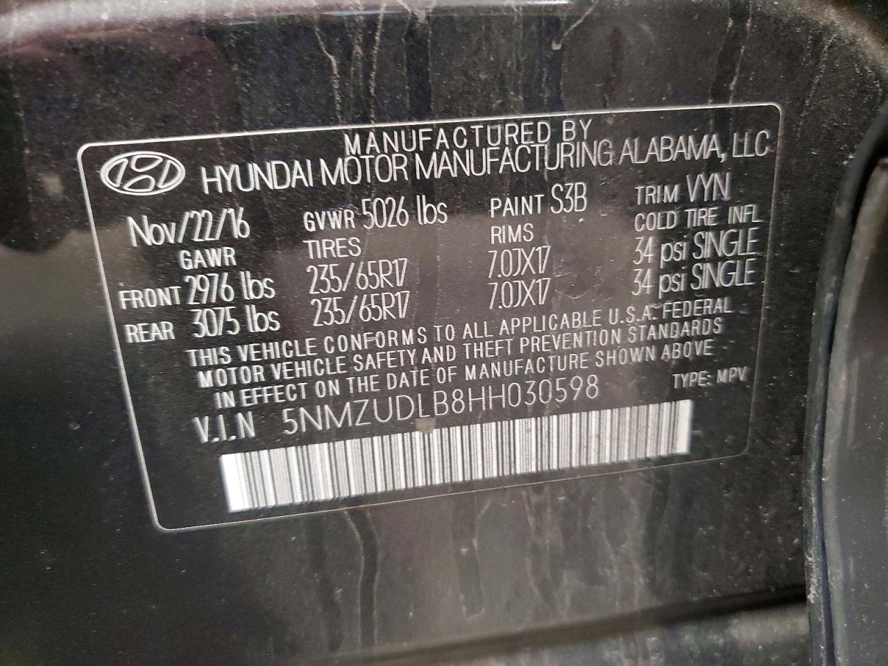 Hyundai SANTA FE 2.4l