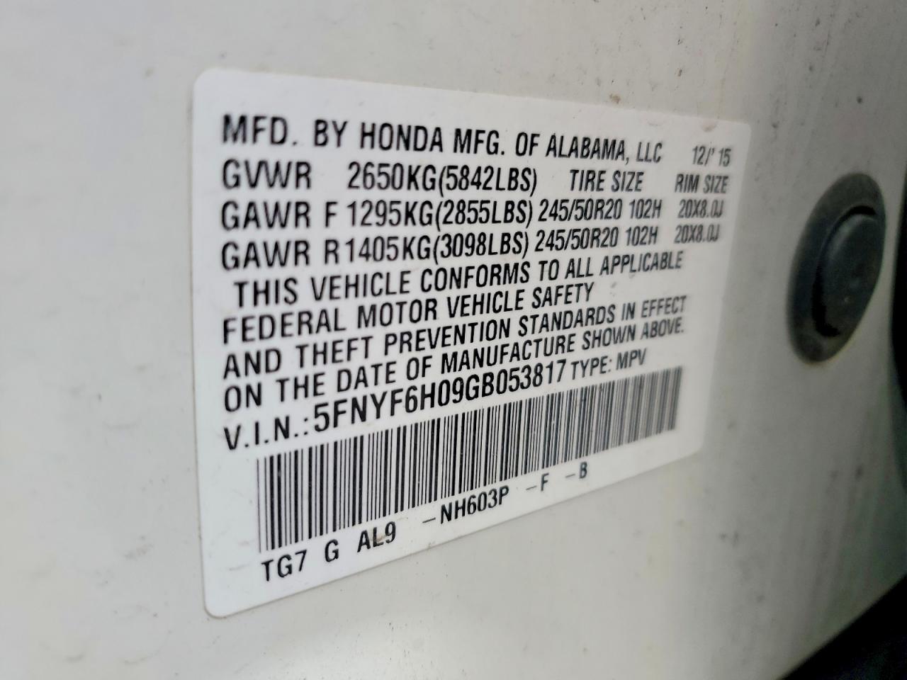 Honda Pilot Elite