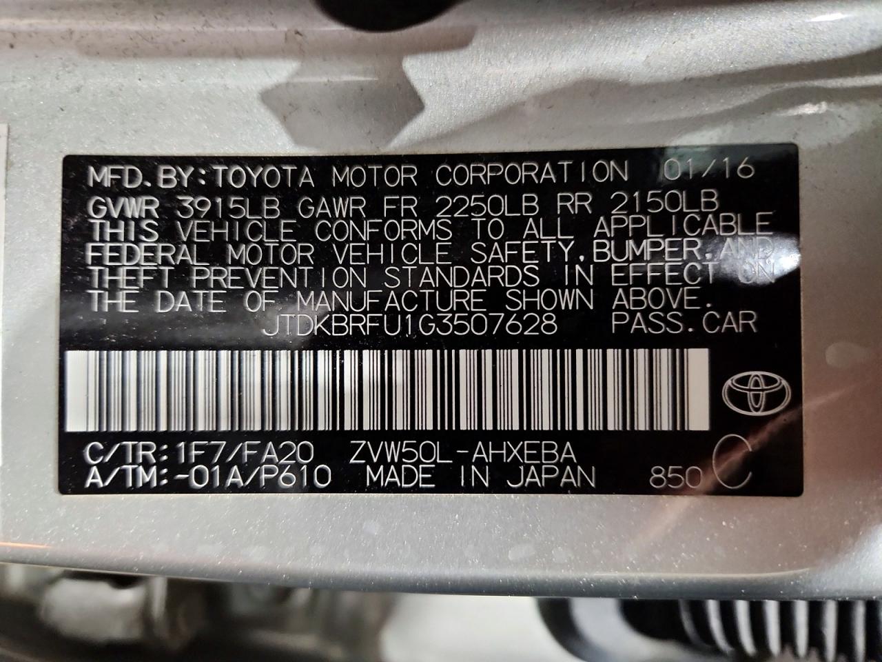 Toyota Prius Two