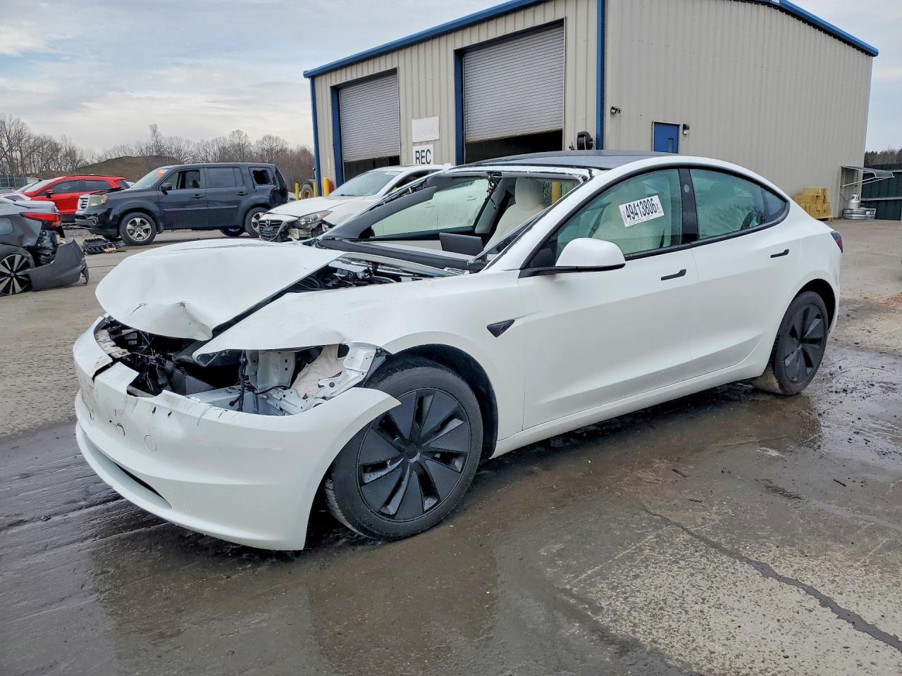 Salvage Tesla Model 3 Image