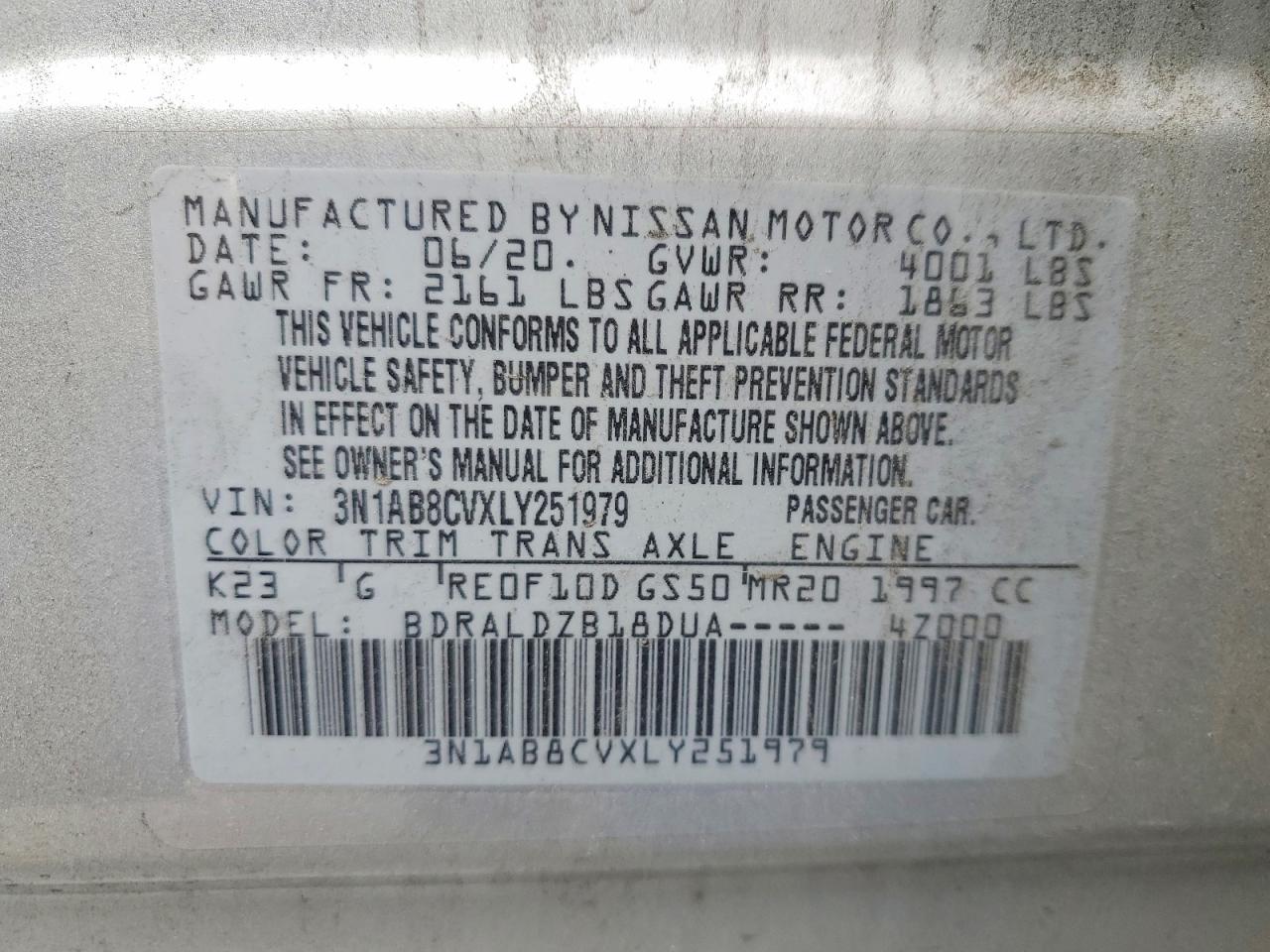 Nissan Sentra Sv