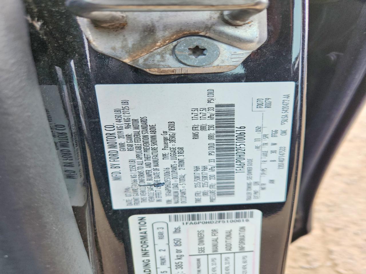 Ford Fusion Se