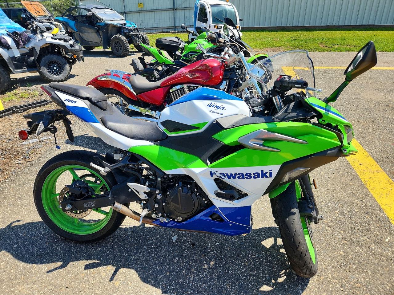 Salvage Kawasaki Ex Image