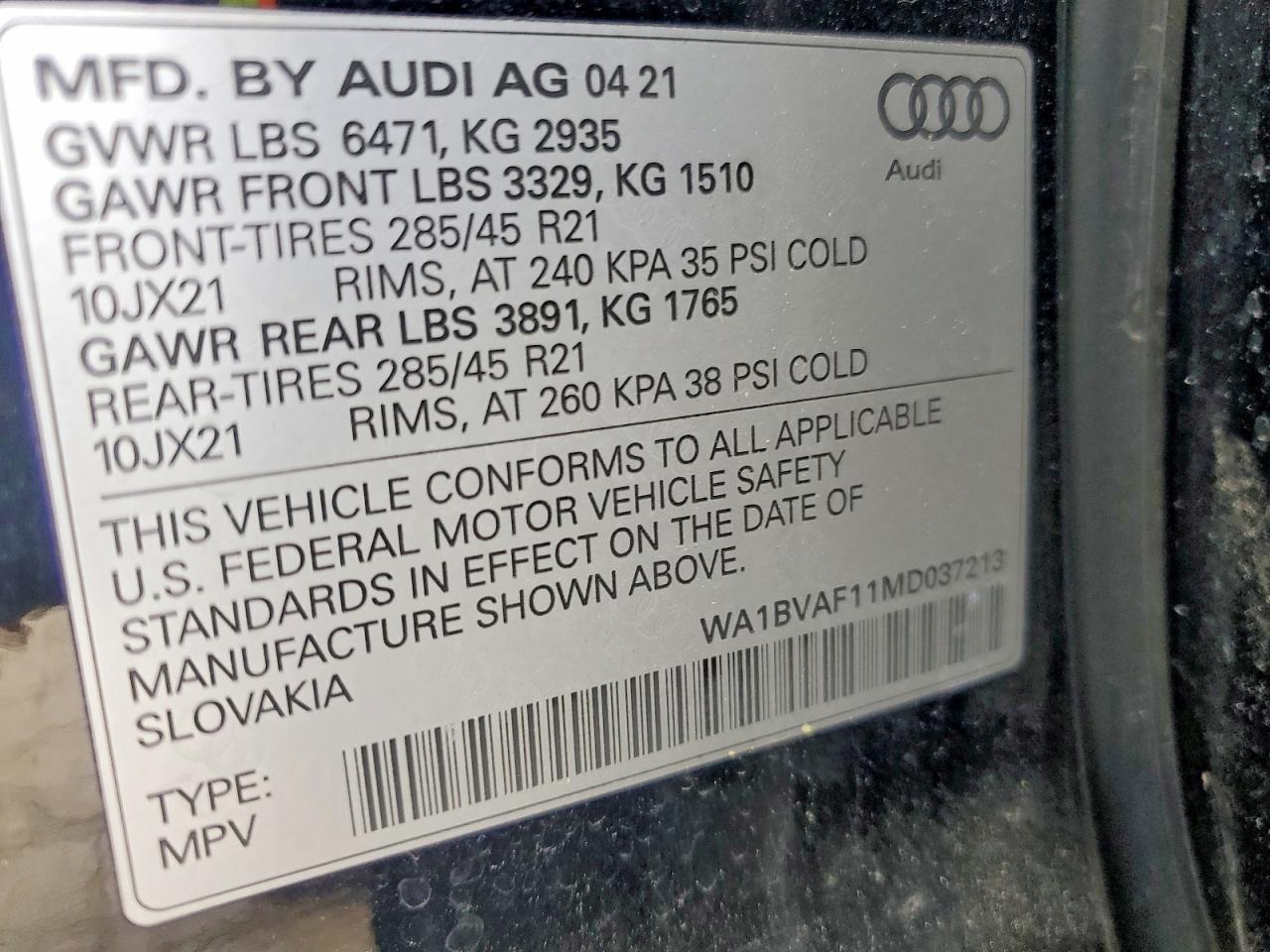 Audi Q8 Premium Plus
